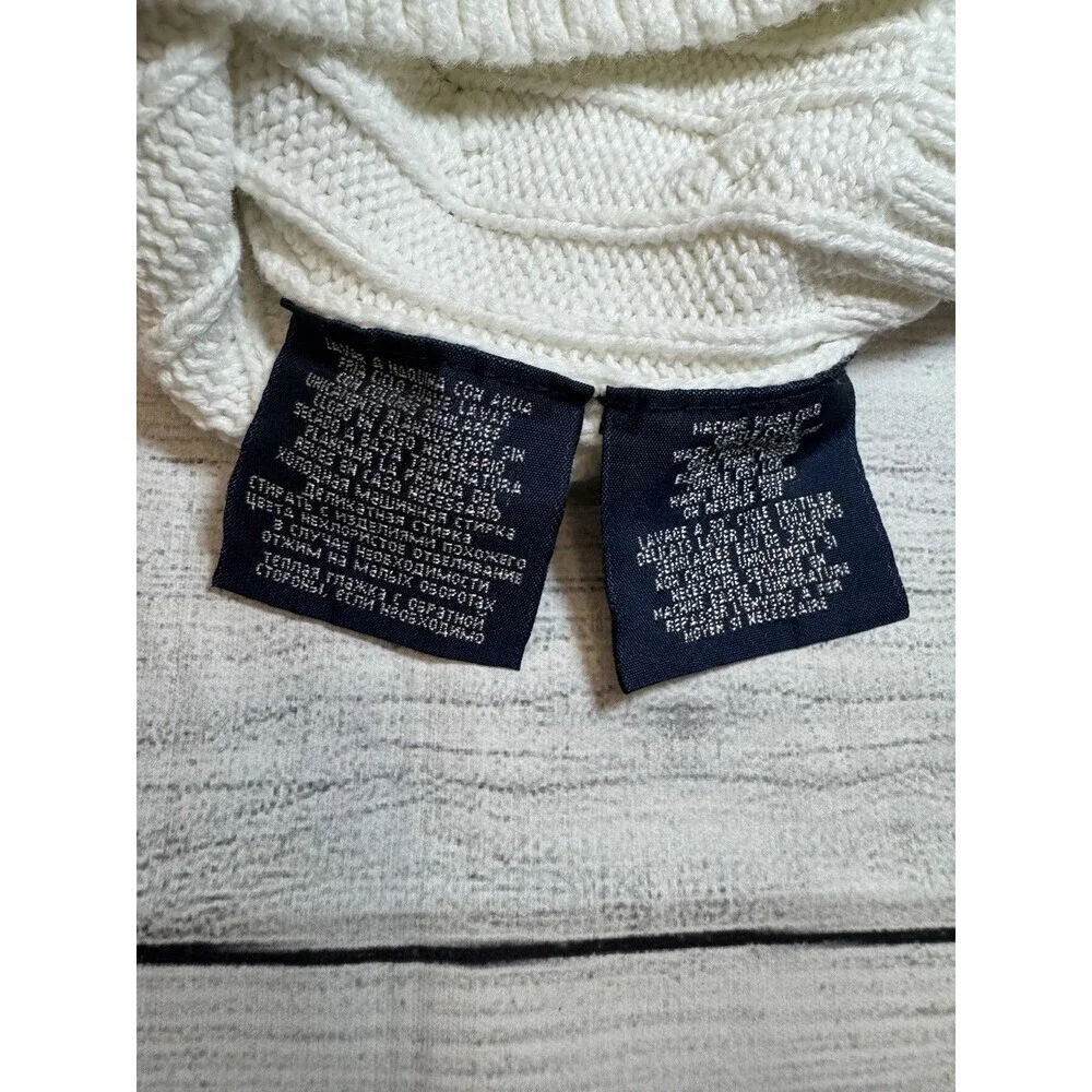 Ralph Lauren Polo Vest Boys Cable Knit V Neck Casual Sleeveless Size 2T